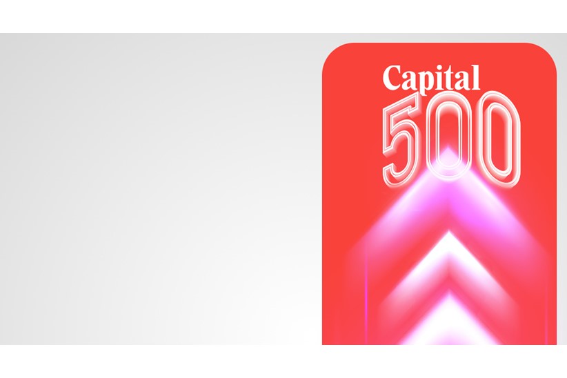 We moved up 12 places in the Capital 500 list